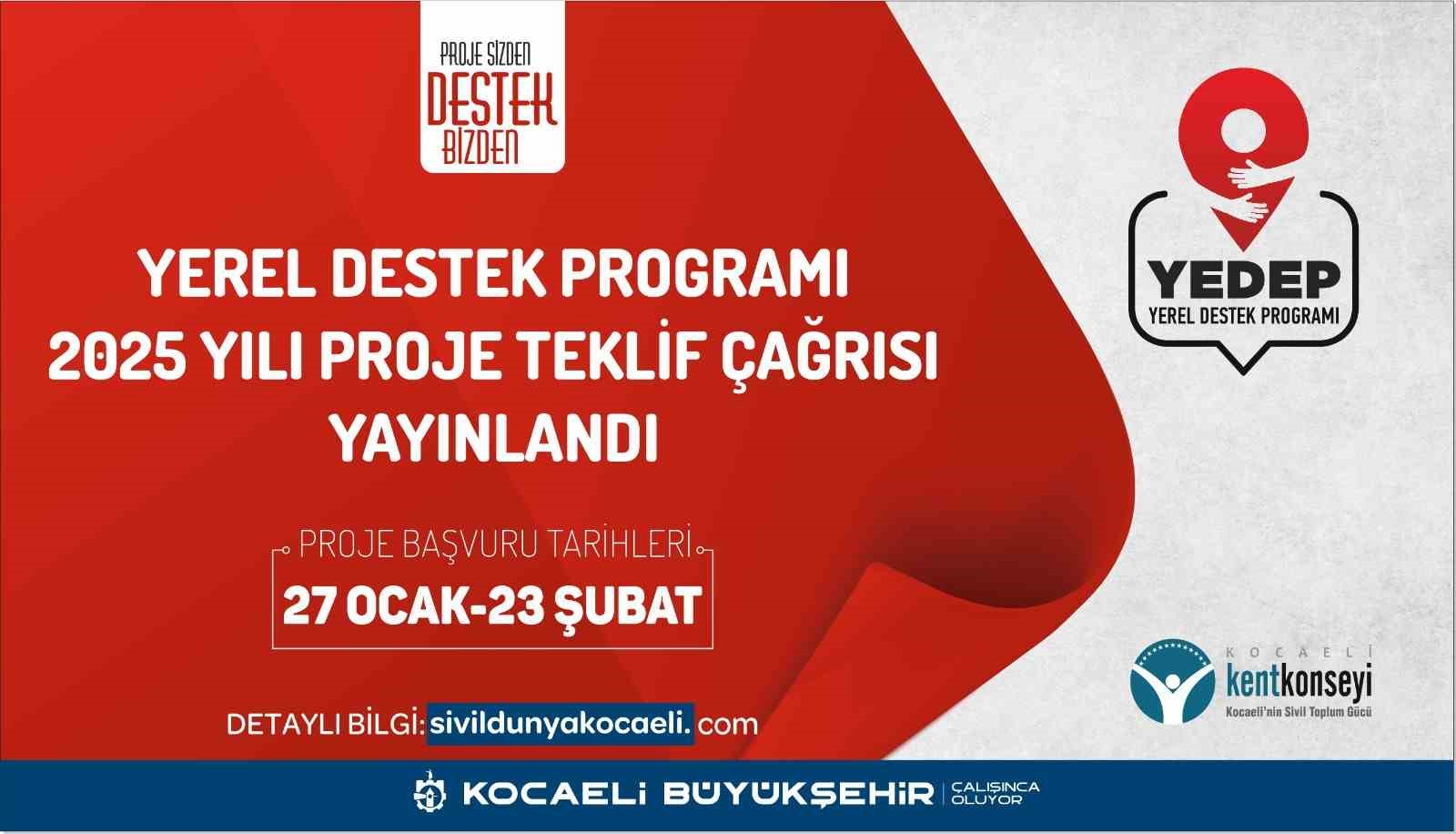 YEDEP’ten 2025 yılı proje teklif çağrısı
?v=1