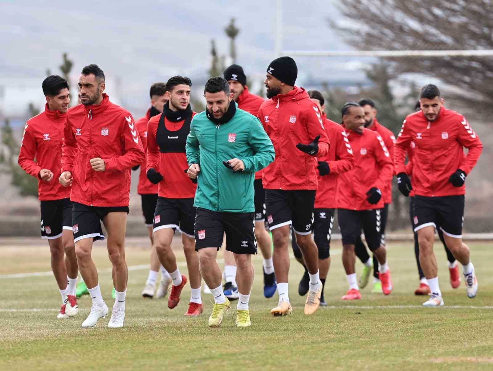 Sivasspor, Kayserispor maçı hazırlıklarına başladı
