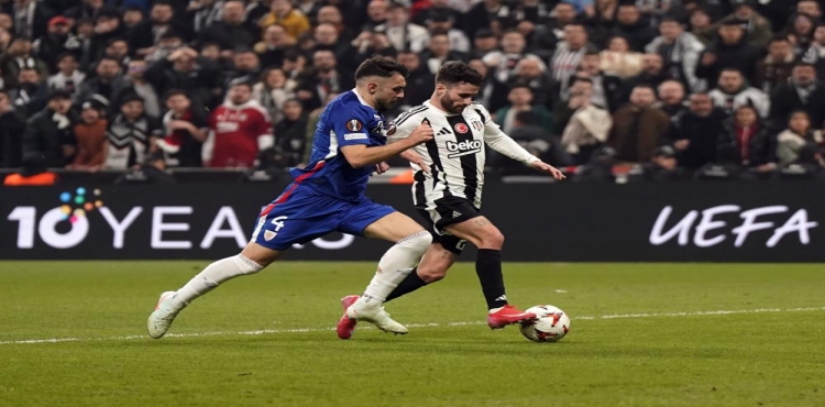 UEFA Avrupa Ligi: Beşiktaş: 1 - Athletic Bibao: 1 (İlk yarı)