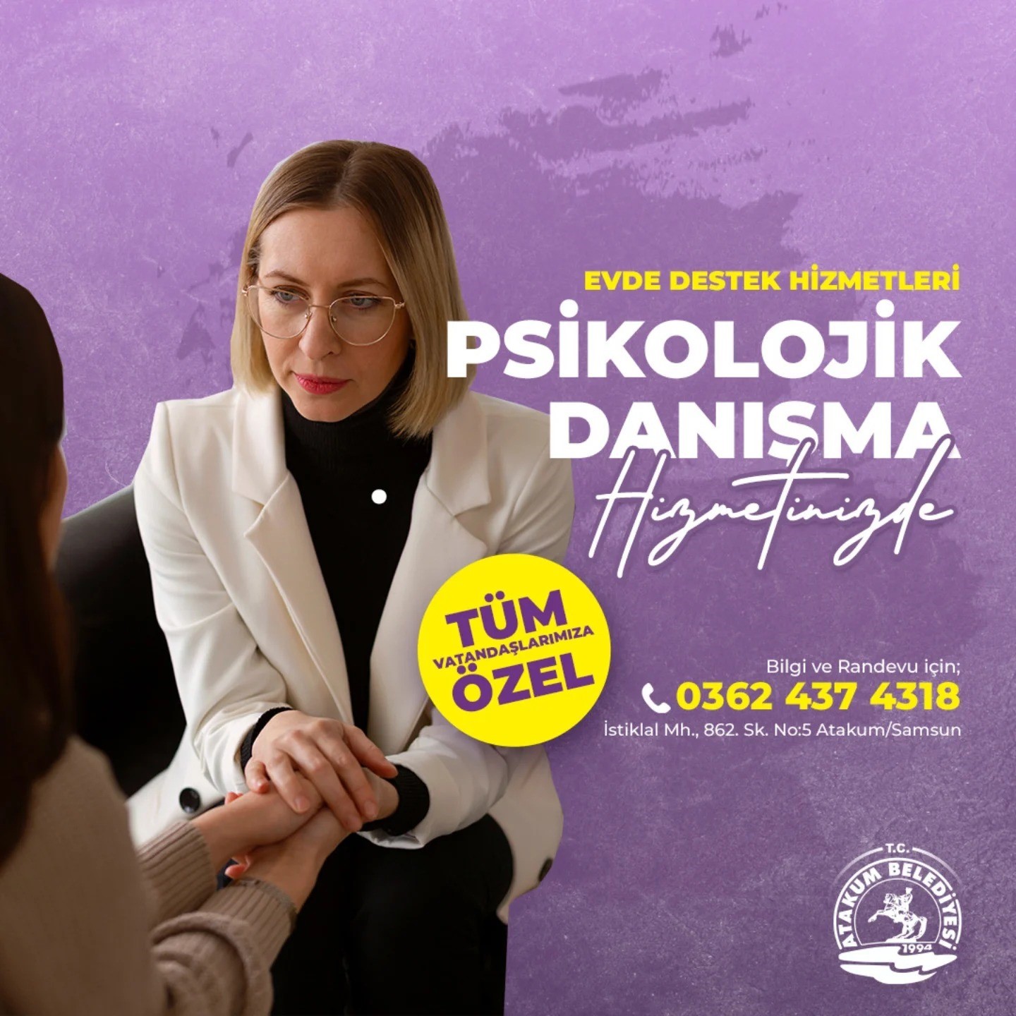 Belediyeden ’psikolojik danışmanlık’ desteği
?v=1