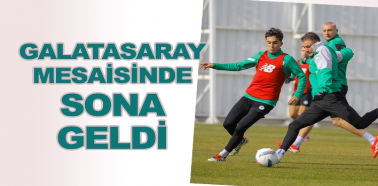 Konyaspor, Galatasaray maçı hazırlıklarında sona geldi