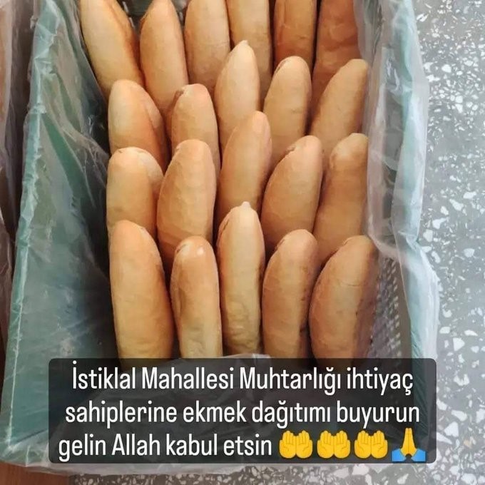 İstiklal Mahallesi’nde ihtiyaç sahiplerine ekmek dağıtacak
?v=1