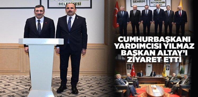 Cumhurbaşkanı Yardımcısı Yılmaz, Başkan Altay’ı ziyaret etti?v=1