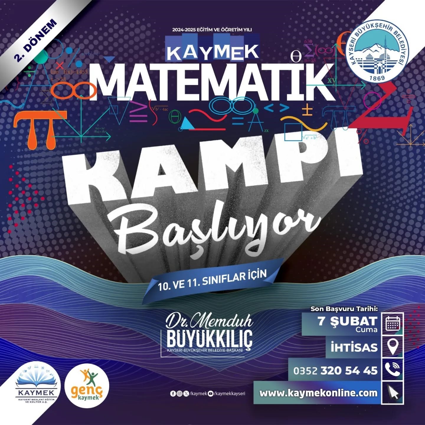 KAYMEK’in matematik kampında 2. dönem kayıtları başladı
?v=1