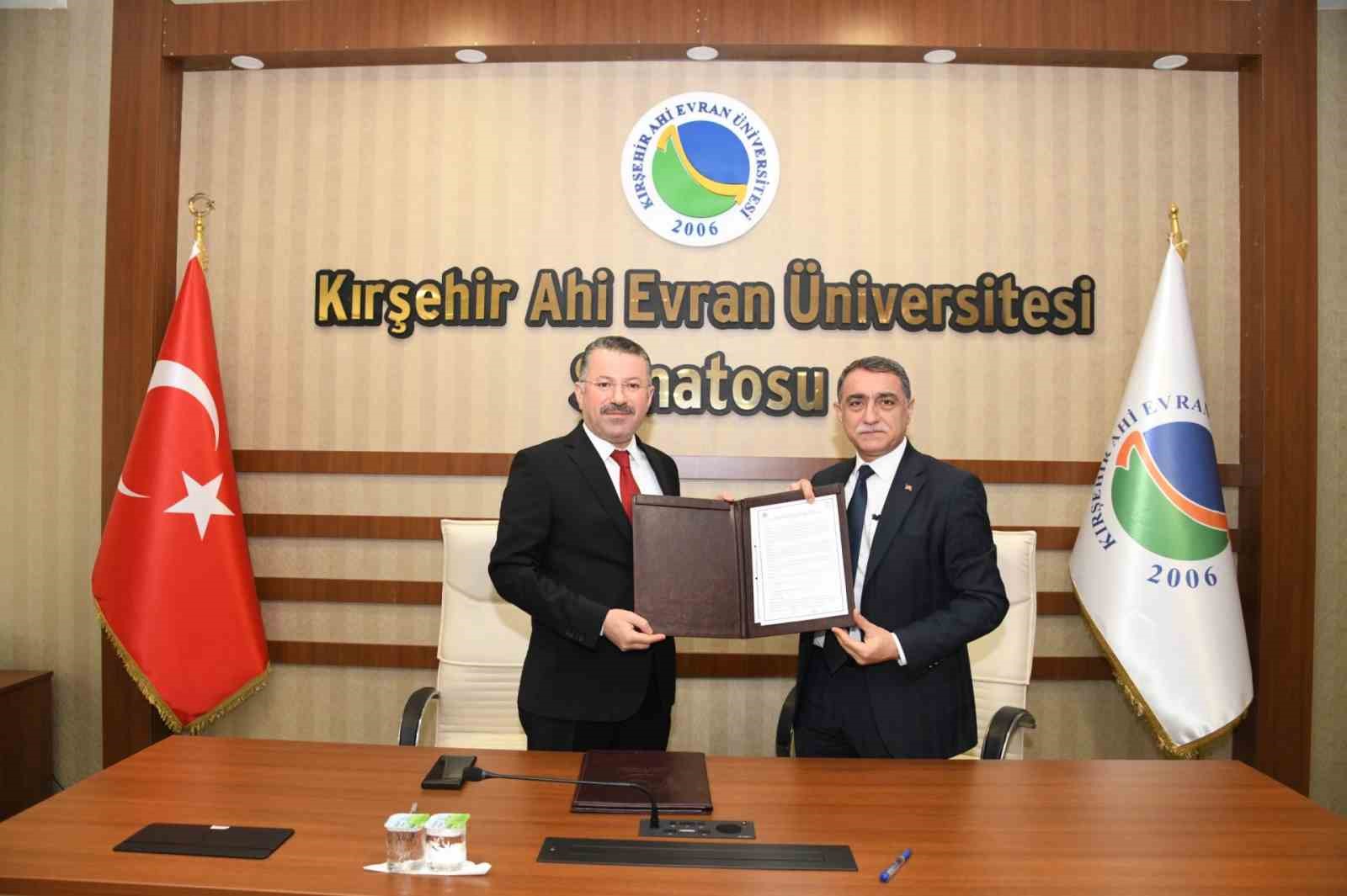 KBU ile Ahi Evran Üniversitesi arasında iş birliği protokolü imzalandı
