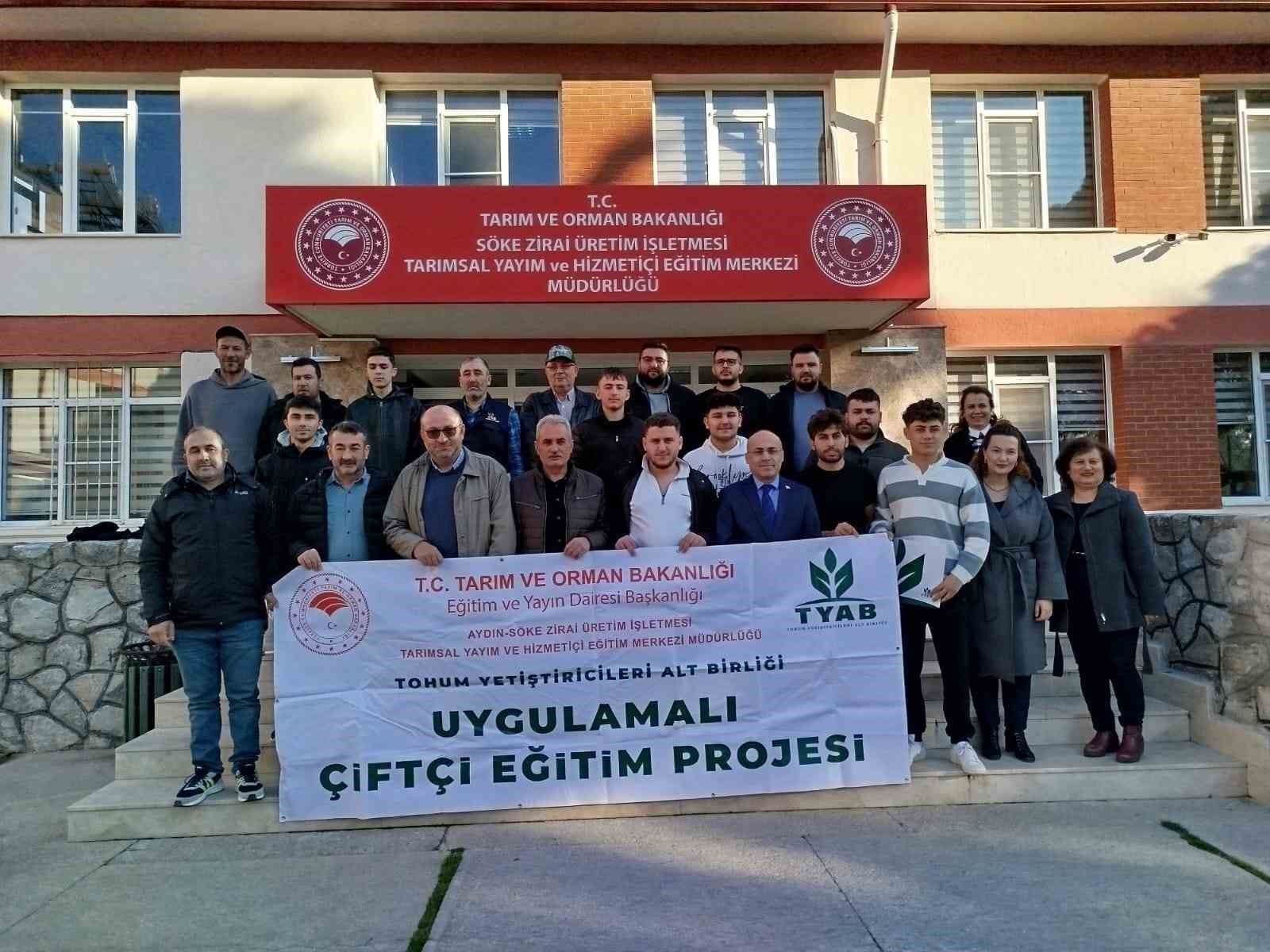 Söke TAYEM’de Uygulamalı Çiftçi Eğitimlerine devem ediyor
