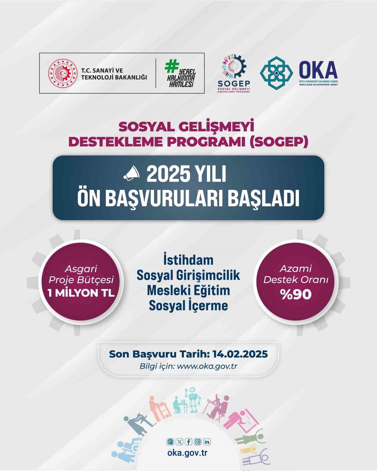 OKA 2025 yılı SOGEP ön başvuru süreci başladı
?v=1