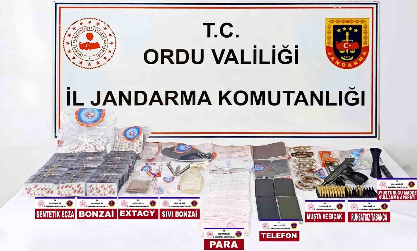 Ordu’da uyuşturucu operasyonunda 5 kişi tutuklandı
