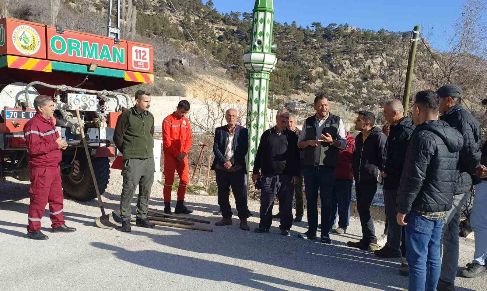 Beyşehir’de orman yangınları ile mücadele için seferberlik
