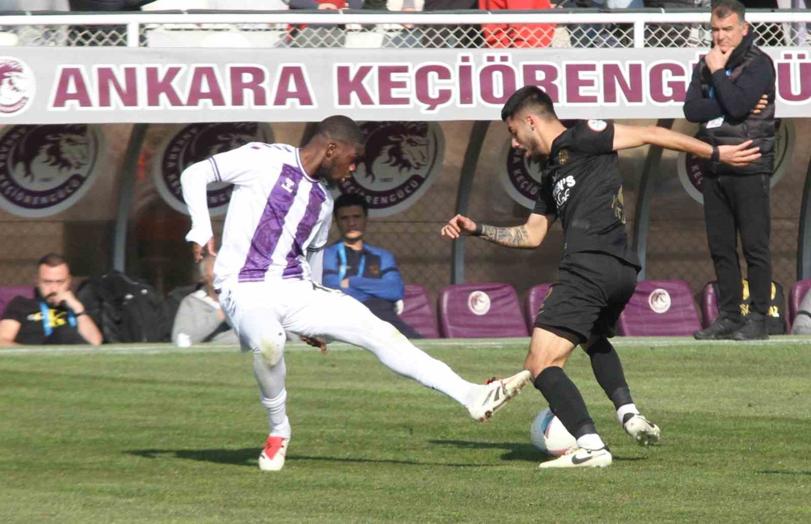 Trendyol 1. Lig: Ankara Keçiörengücü: 7 - Yeni Malatyaspor: 0
