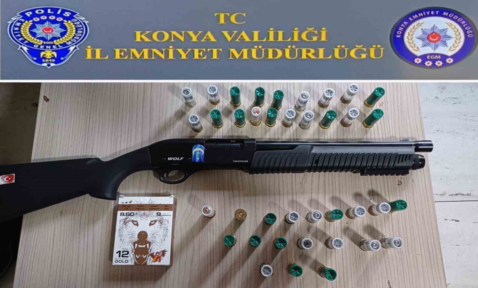 Konya’da polis ekiplerinin suç ve suçluyla mücadelesi sürüyor
