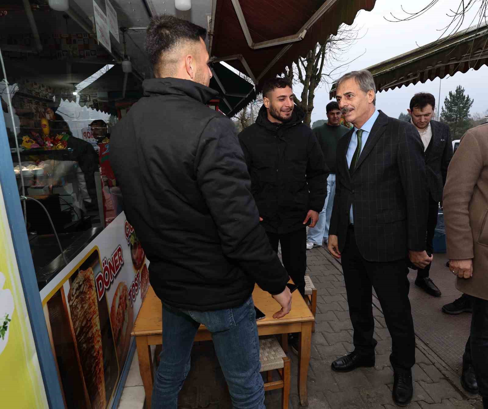 Başkan Alemdar:  Metrobüs hattını hızla tamamlayarak hizmete alacağız 
