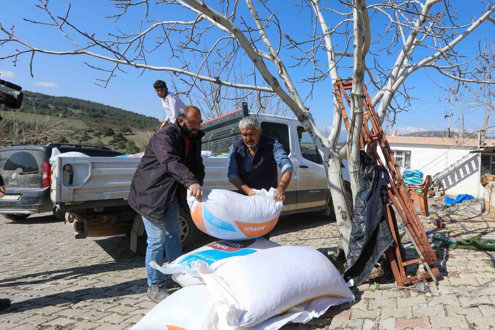 Gaziantep Büyükşehir, afetzede çiftçiye 6 Şubat sonrası umut oldu
