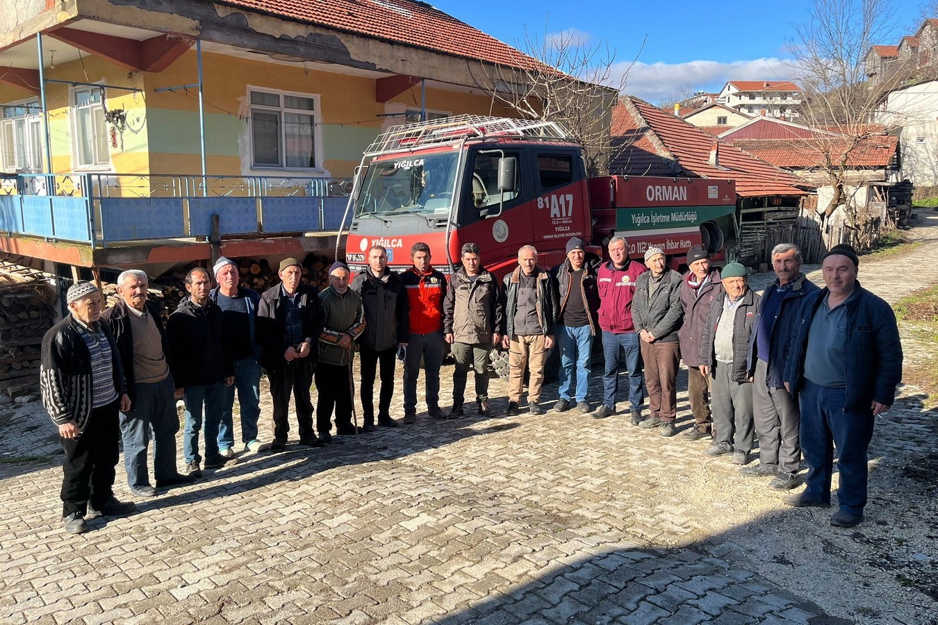 Yığılca’da orman köylüsüne yangın eğitimi
