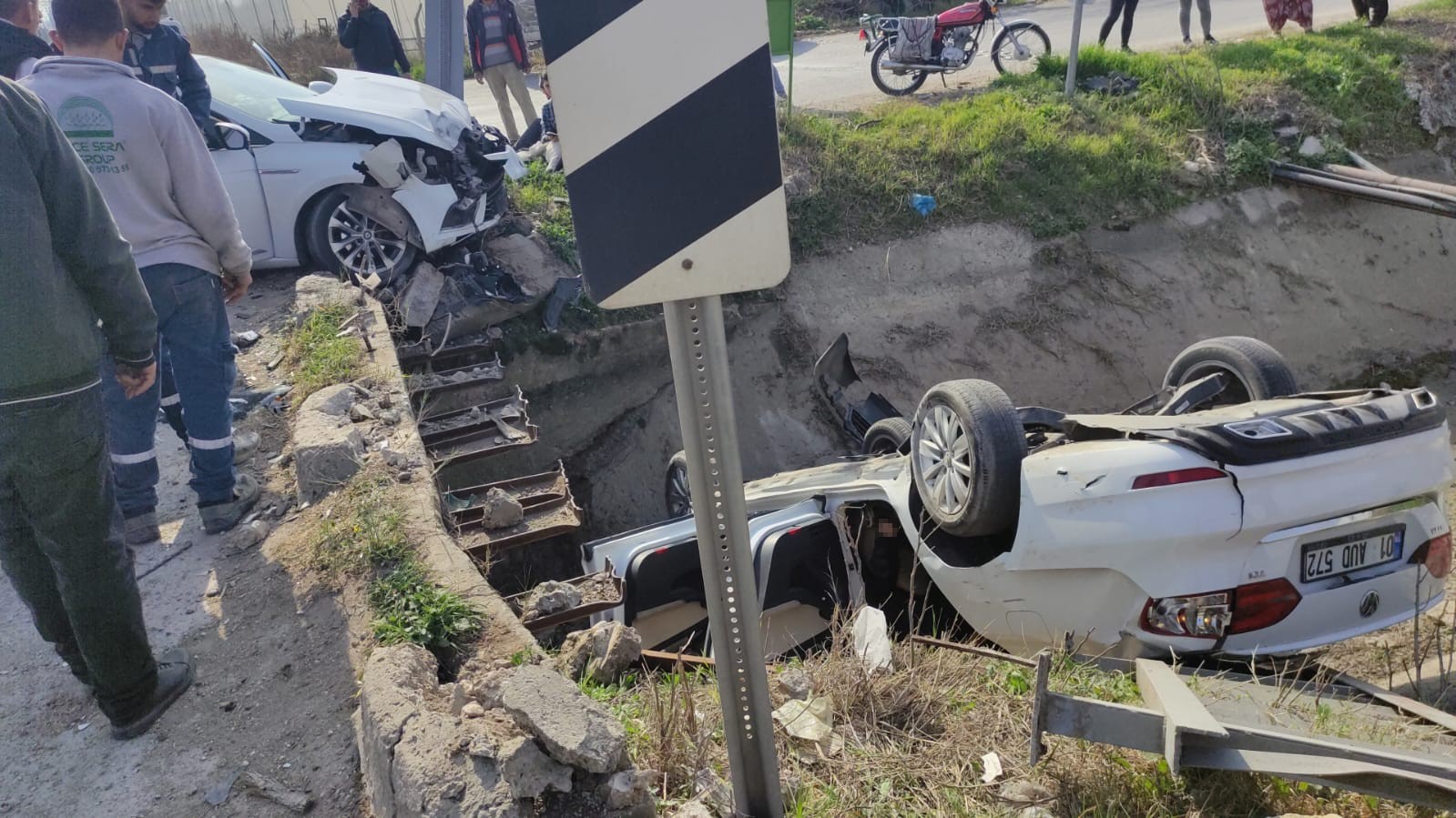 Mersin’de trafik kazası: 1 ölü, 3 yaralı
