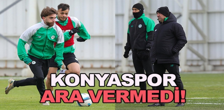 Konyaspor'da Kayserispor Hazırlıkları Başladı