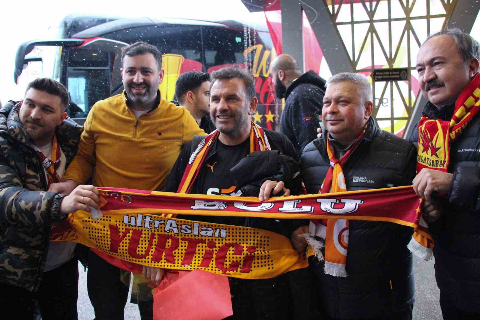 Galatasaray, Bolu’ya geldi
