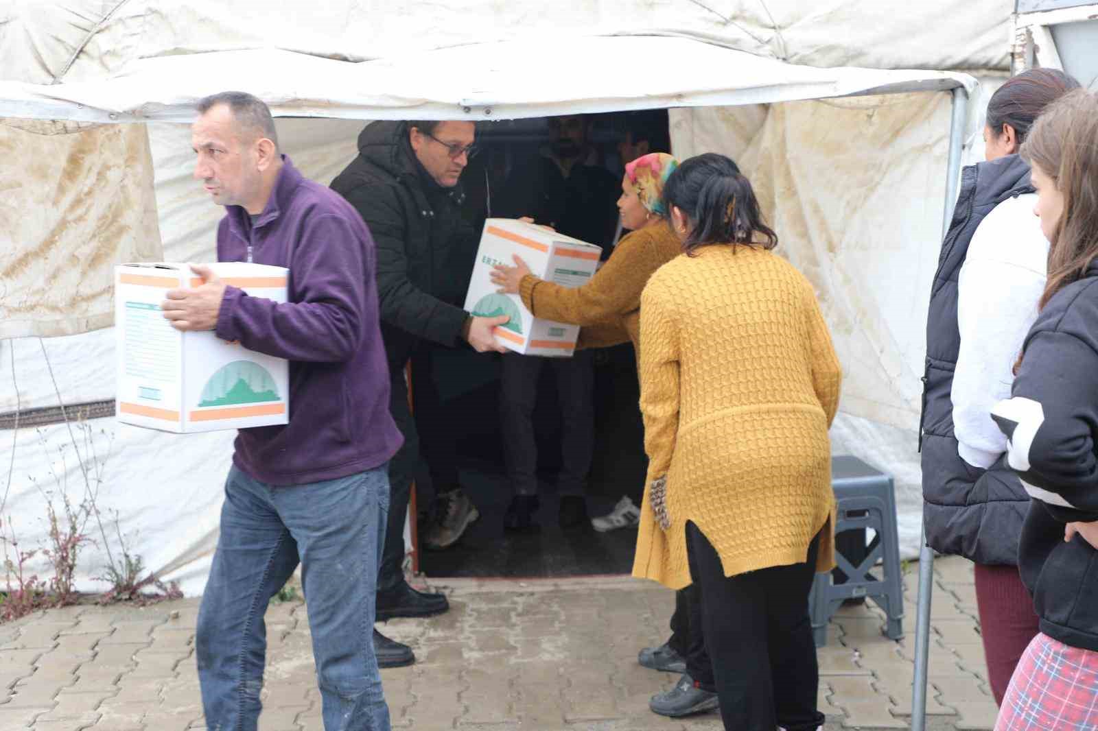 Depremin ikinci yılında Hatay’a destek
