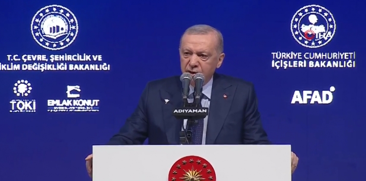 Cumhurbaşkanı Erdoğan:  2025 itibarıyla 363 bin haneye toplam 34,5 milyar lira kira desteği verdik 