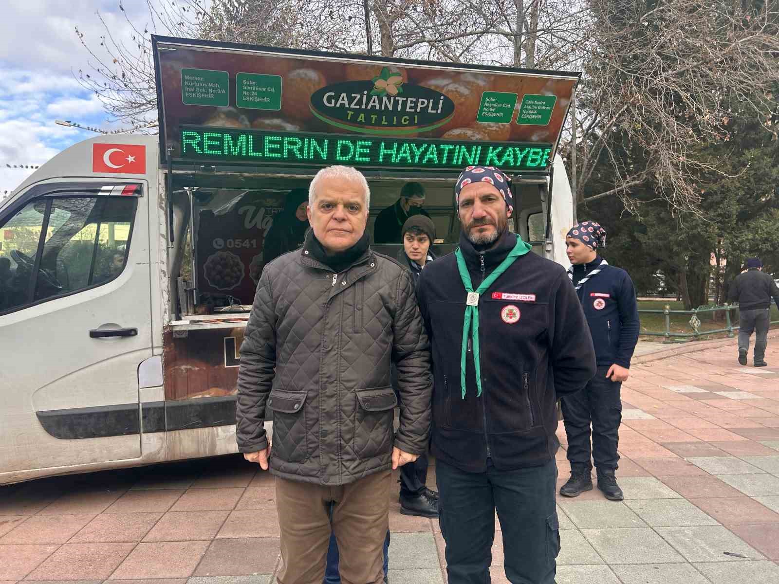 Eskişehir’de depremde hayatını kaybeden vatandaşlar için farklı yerlerde lokma dağıtıldı
?v=1