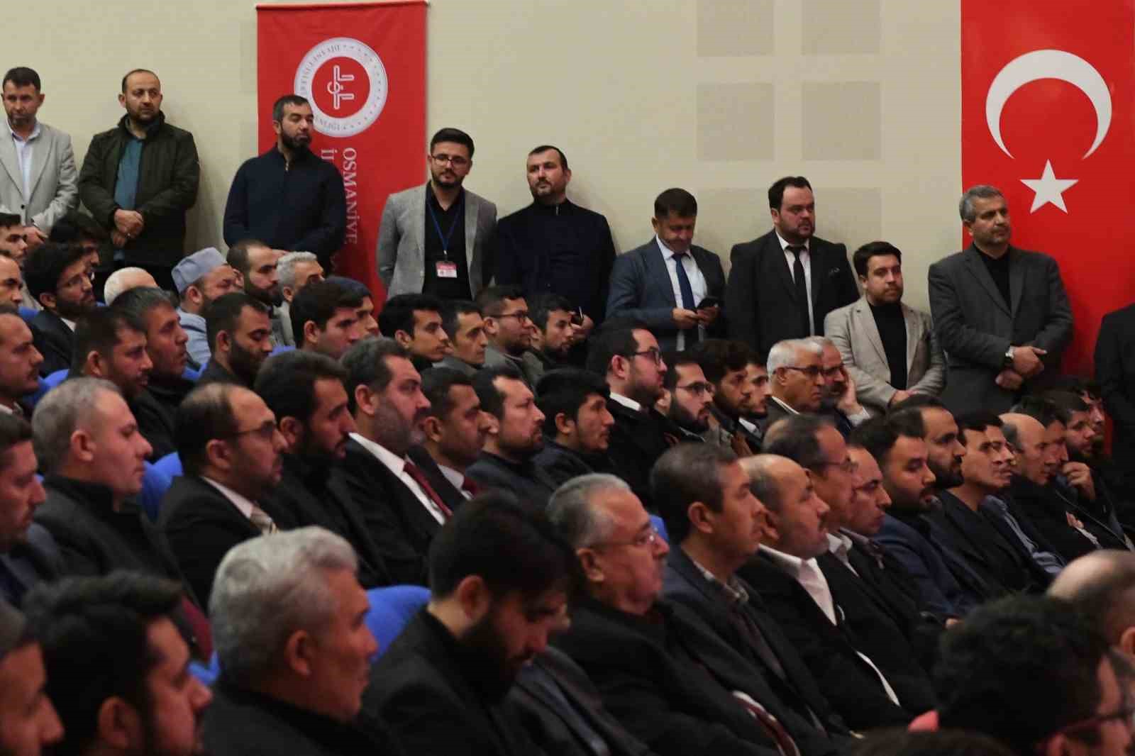 Diyanet İşleri Başkanı Erbaş:  Din görevlileri yeryüzünün imar ve ıslahı için koşturan bir topluluktur 
