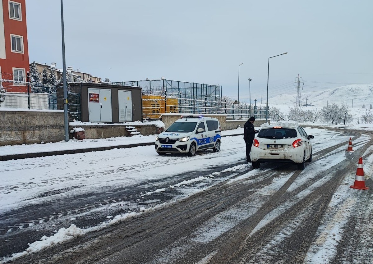 Malatya’da asayiş uygulaması
