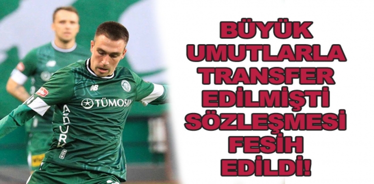 Konyaspor Niko Rak ile Yollarını Ayırdı