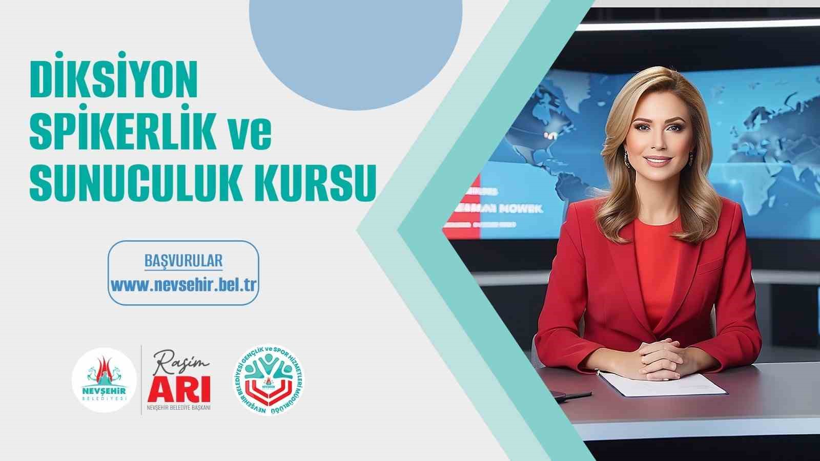 ’Diksiyon, Spikerlik ve Sunuculuk’ kurs kayıtları başladı
?v=1