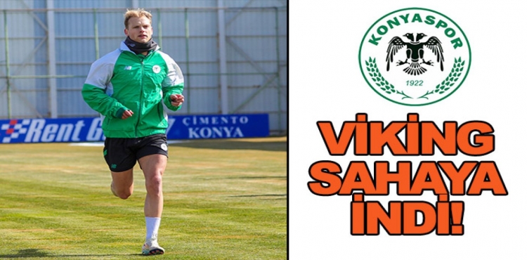 Konyaspor'da Morten Bjorlo Sahaya İndi