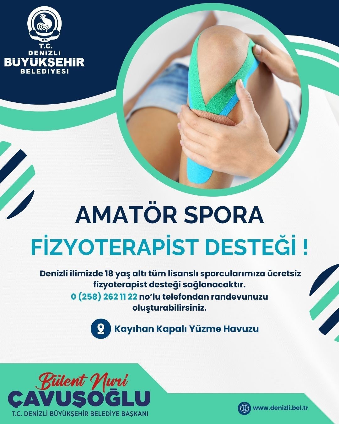 Denizli Büyükşehir genç sporculara fizyoterapist desteği sağlayacak
?v=1