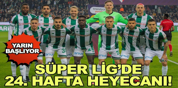 Süper Lig'de 24. Hafta Heyecanı Yarın Başlıyor?v=1