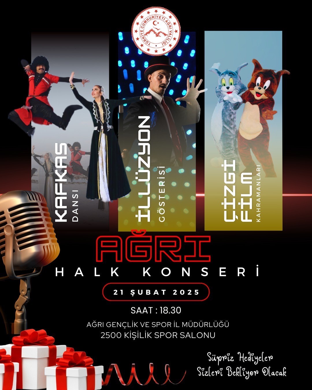 Ağrılılar  ’Halk Konseri’nde bir araya gelecek
?v=1