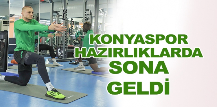 Konyaspor'da Samsunspor Maçı Hazırlıklarında Sona Geldi