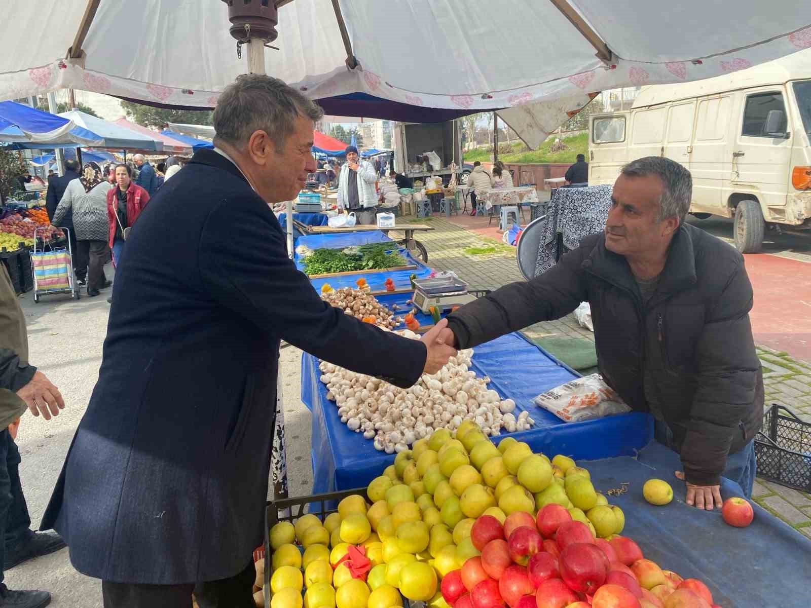 AYESOB Başkanı Künkcü, pazar esnafı ile bir araya geldi
?v=1