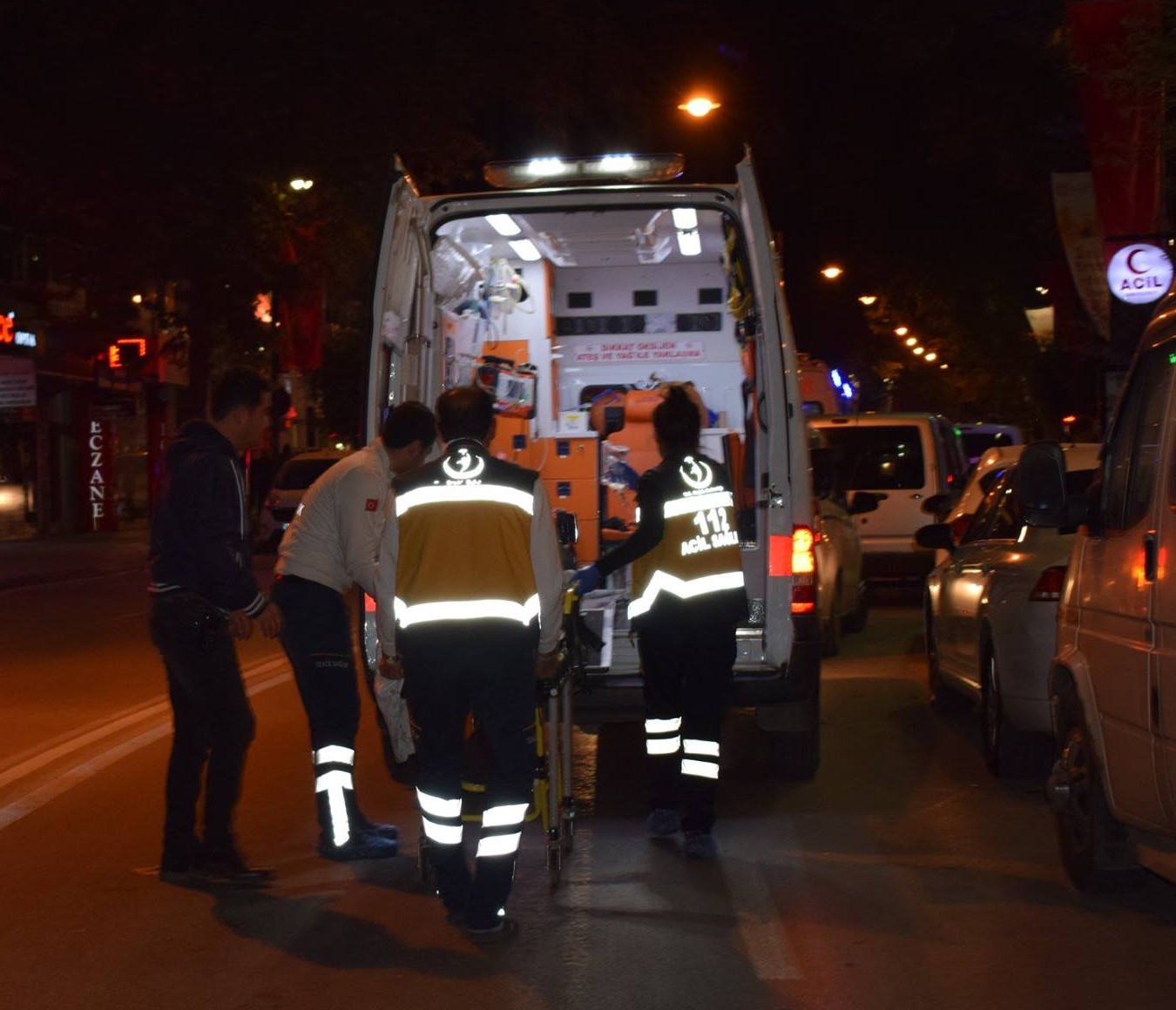 Malatya’da ambulans otomobille çarpıştı: 1 yaralı
