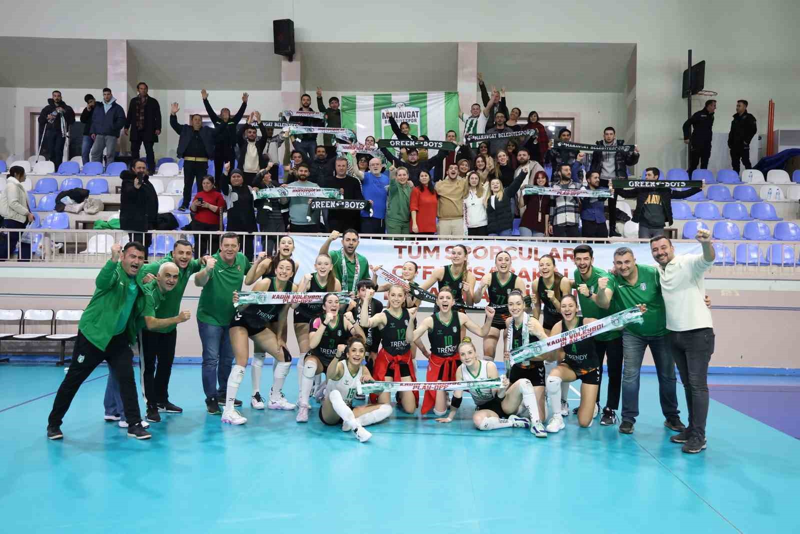 Manavgat Belediyespor, TVF Kadınlar 2. Lig final grubunda
