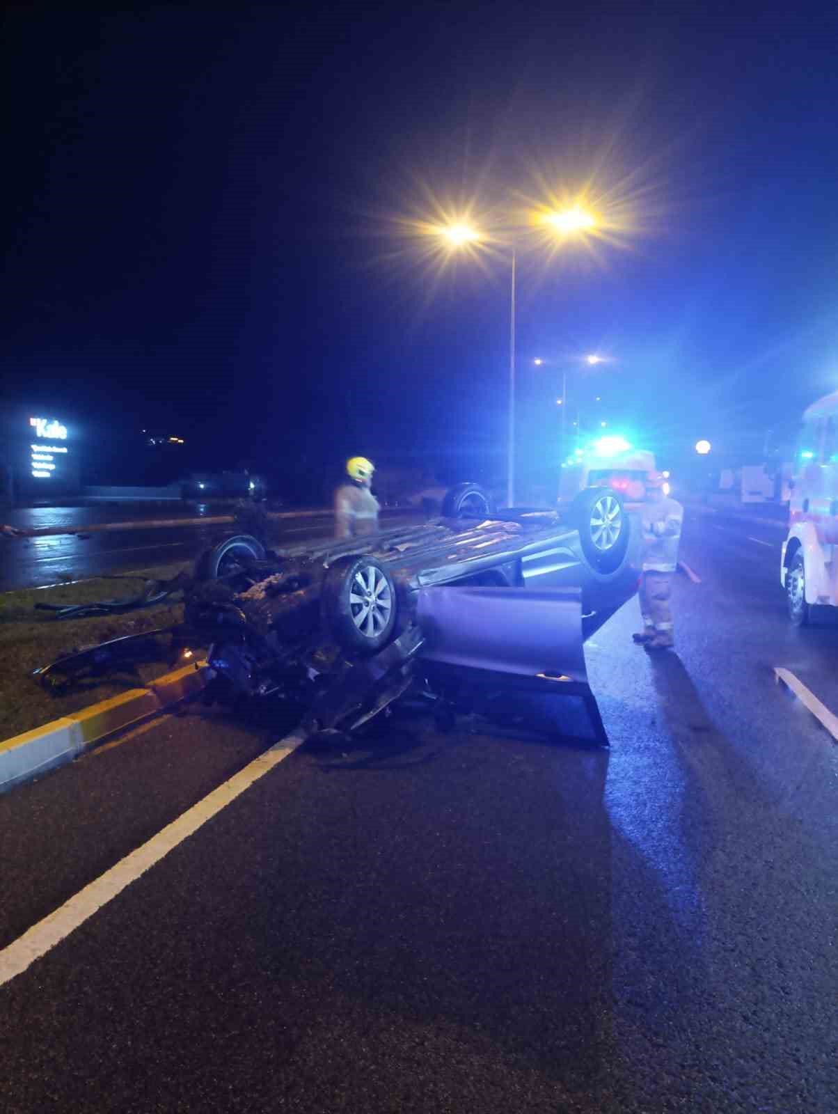 Edremit’te trafik kazası: 1 yaralı
