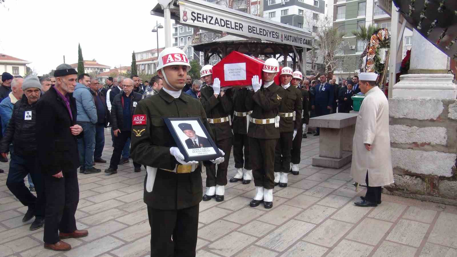 Kore Gazisi son yolculuğuna uğurlandı
