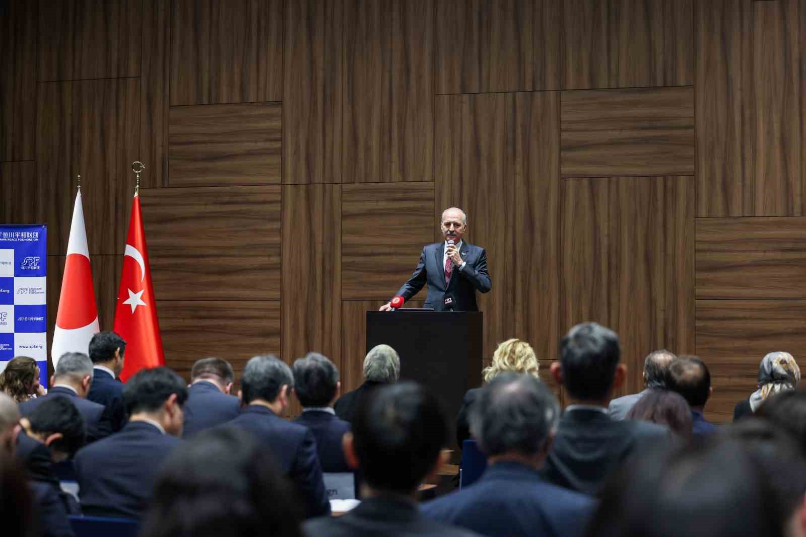 TBMM Başkanı Kurtulmuş:  Gazze dediğiniz yer Trump’un şirketlerine satılık kupon arsa değildir 
