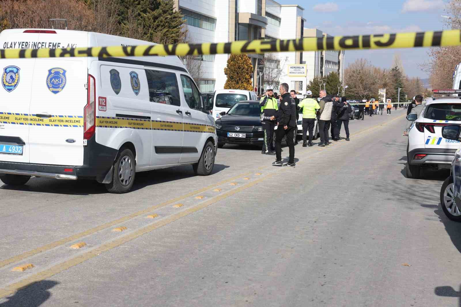 Konya’da fakültede dekan yardımcısı vuruldu