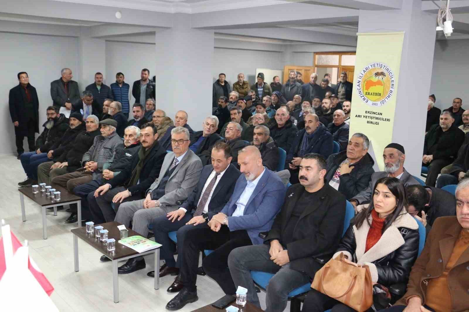 Erzincan Arı Yetiştiricileri Birliği Seçim Genel Kurulu yapıldı
