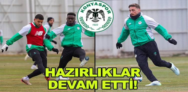 Konyaspor'da Sivasspor Maçı Hazırlıkları Sürdü