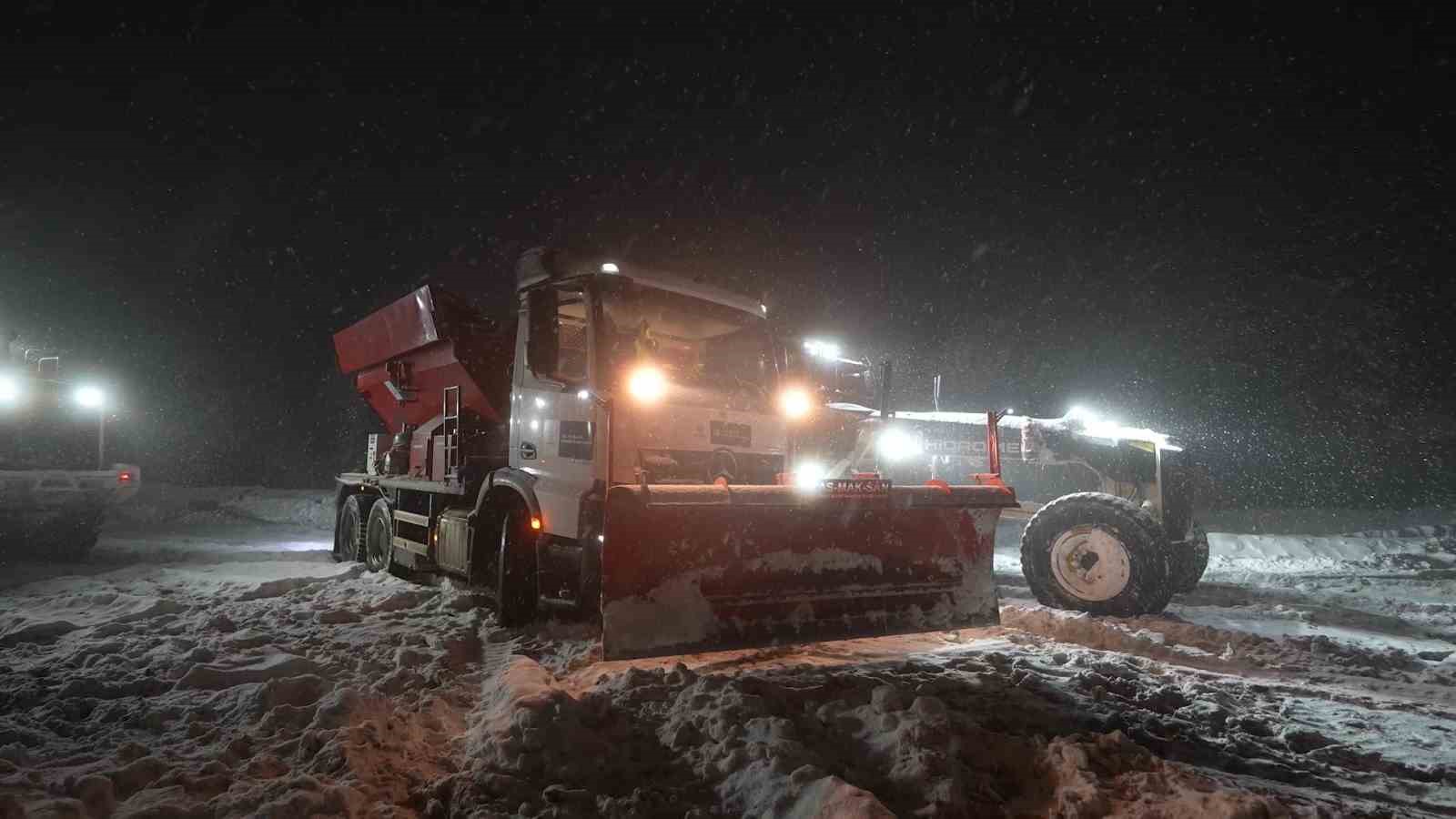 Kocaeli’de  Altay kar fırtınası  alarmı
