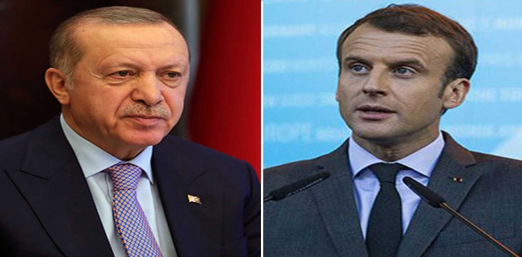 Cumhurbaşkanı Erdoğan, Fransa Cumhurbaşkanı Macron ile görüştü?v=1