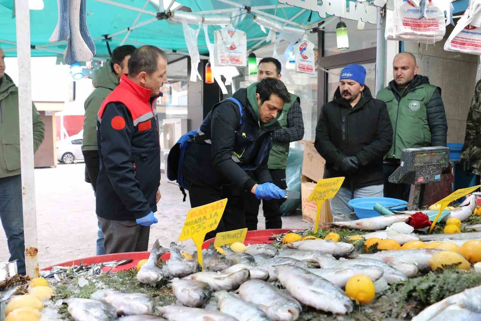 Erzincan’da balık denetimi gerçekleştirildi
