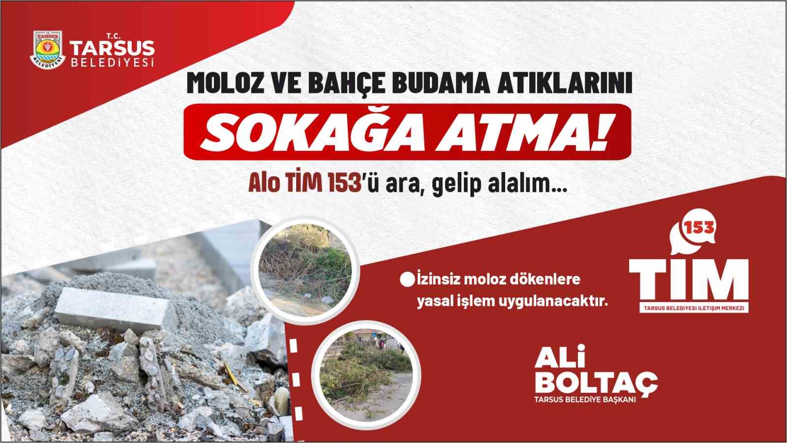 Tarsus Belediyesi, budama ve moloz atıklarını topluyor
?v=1