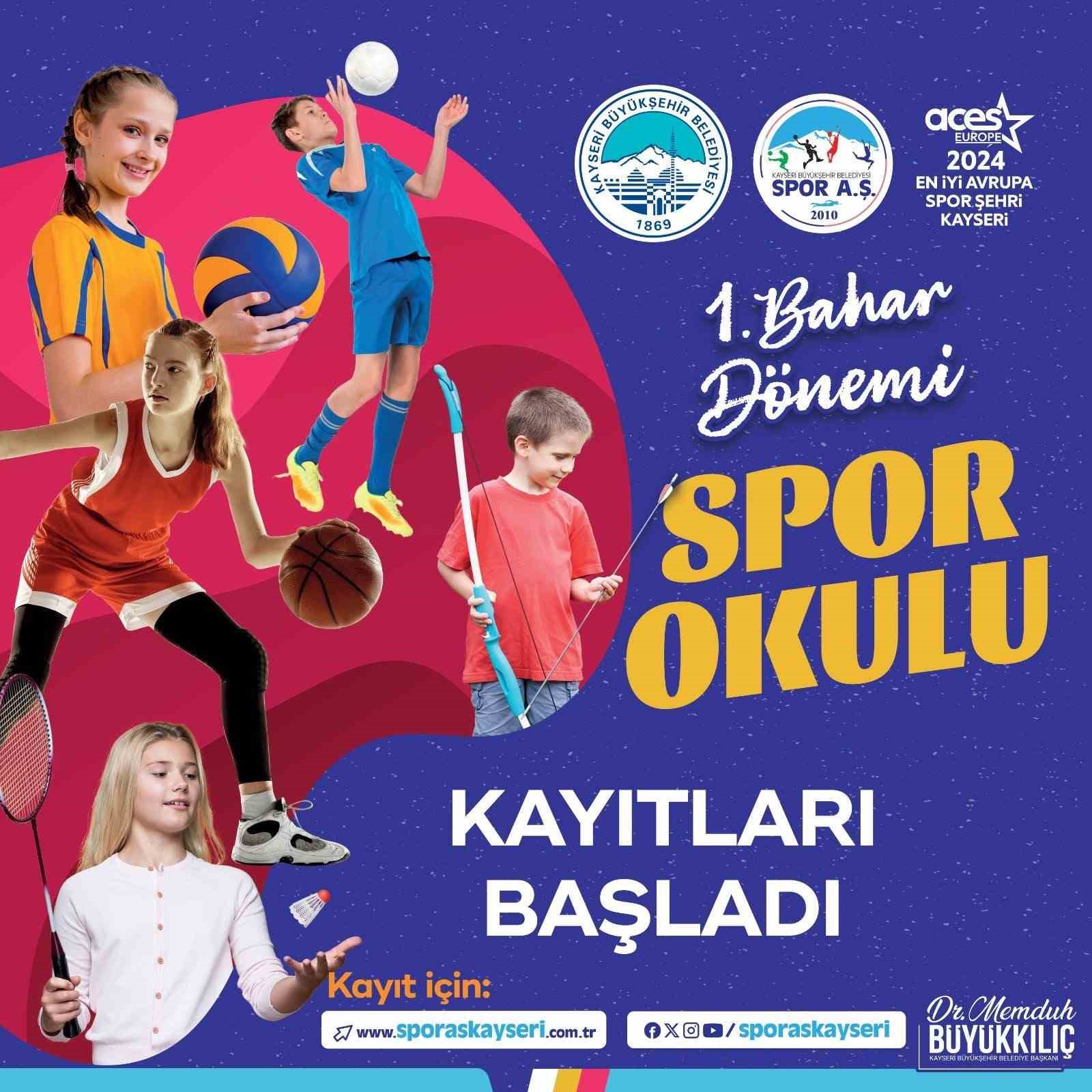 Spor A.Ş.’nin 1. Bahar Dönemi Spor Okulu kayıtları başladı
?v=1