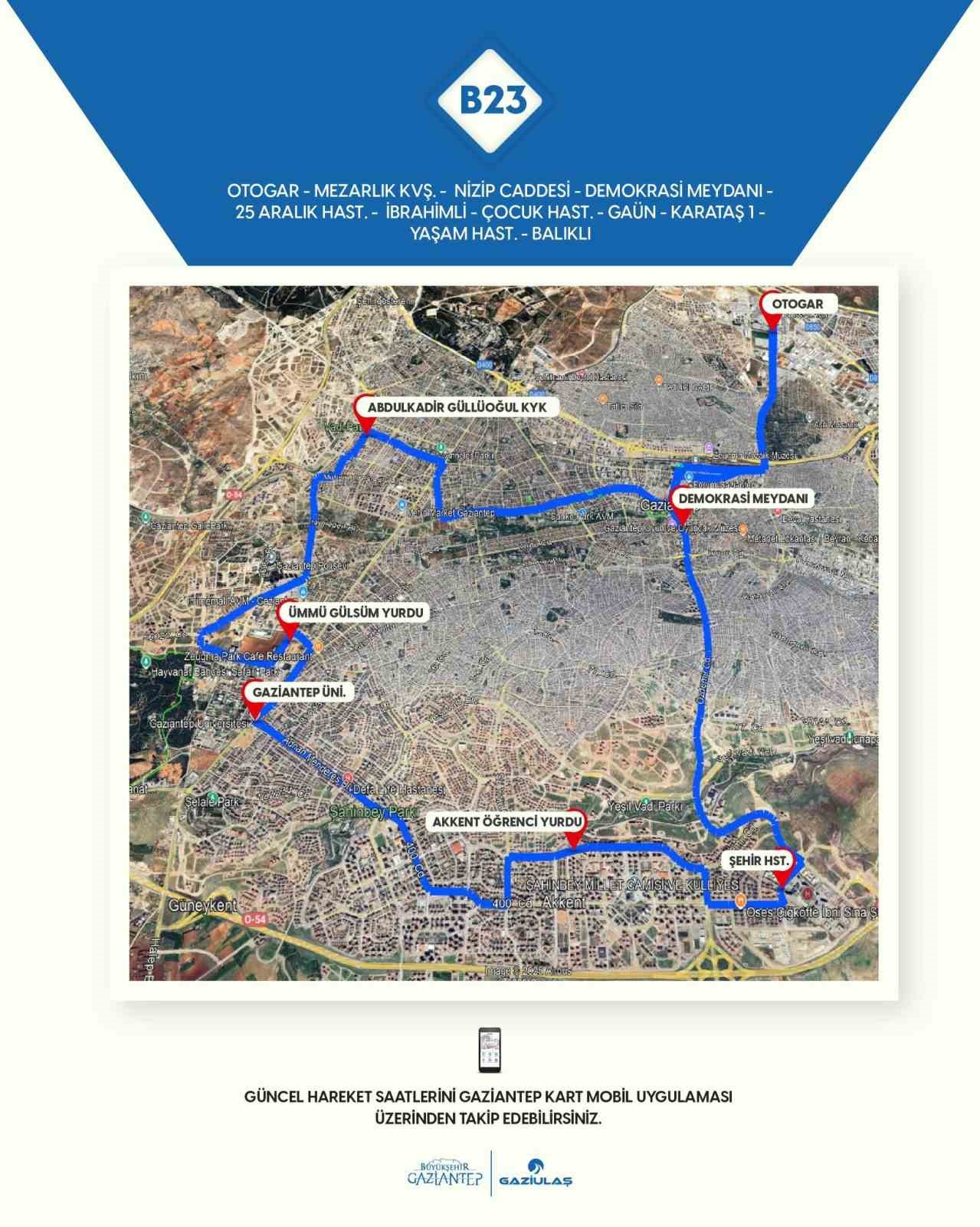 Gaziantep Büyükşehir, gece de otobüs seferlerini başlattı
?v=1