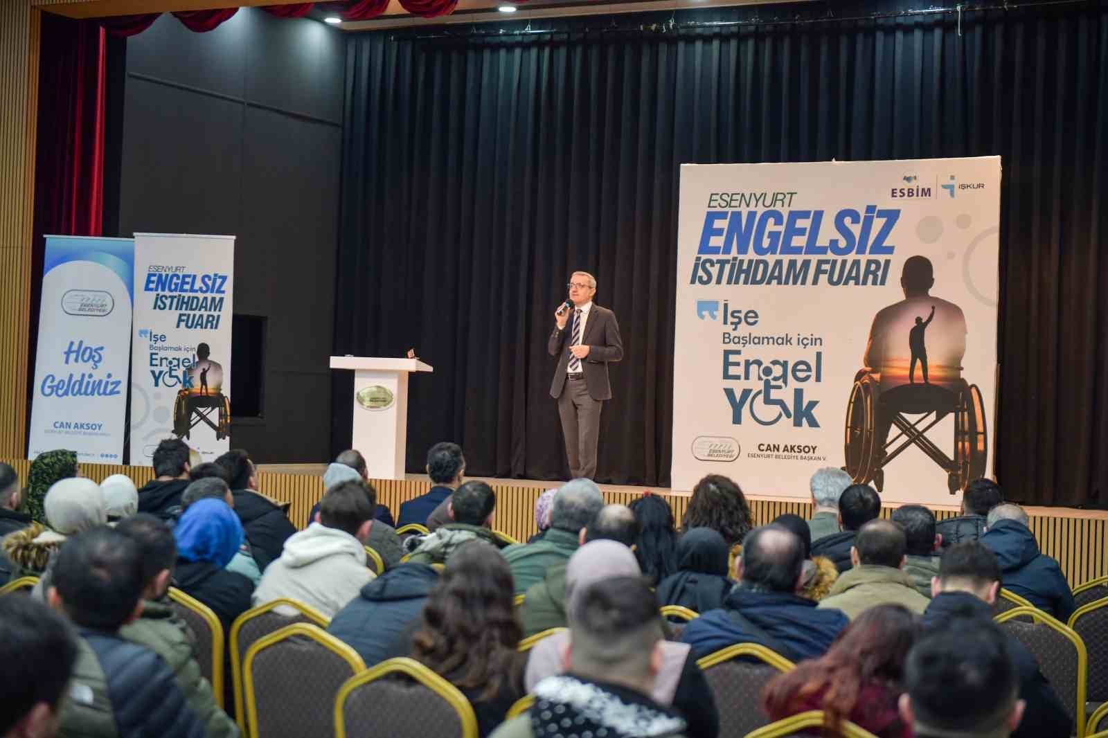 Esenyurt’ta düzenlenen Engelsiz İstihdam Fuarı’na 60 firma ve 2 bin vatandaş katıldı
?v=1