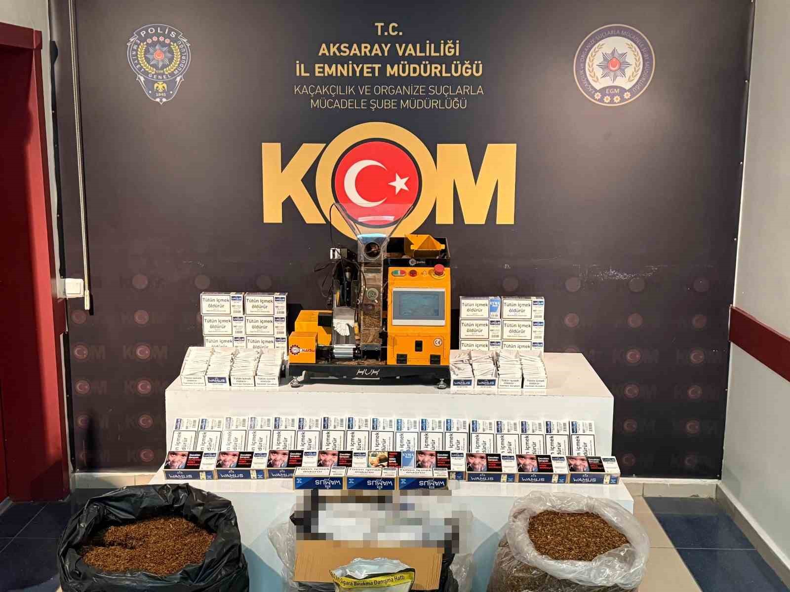 Aksaray’da 4 ayrı kaçakçılık operasyonu
?v=1